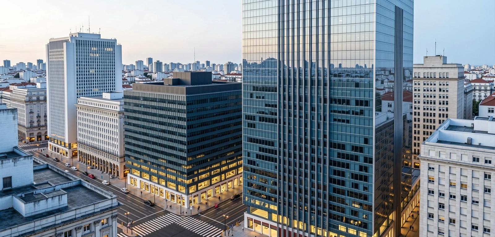 Entorno urbano de negocios en Buenos Aires